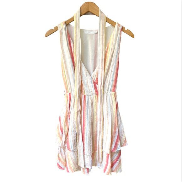 Lush V-Neck Sleeveless Multicolored Dress | Size Small | Metallic Threads | $25 - Picture 10 of 10